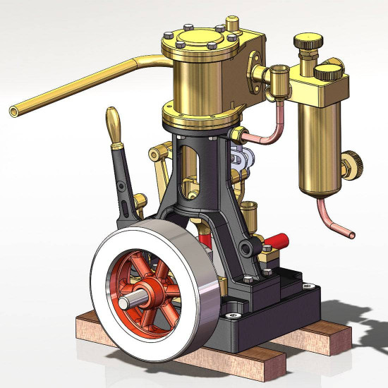 kacio ls1-14 inline single cylinder reciprocating steam engine piston engines model for 60cm+ boat ship (without boiler) kacio ls1-14 inline single cylinder reciprocating steam engine piston engines model for 60cm+ boat ship (without boiler)