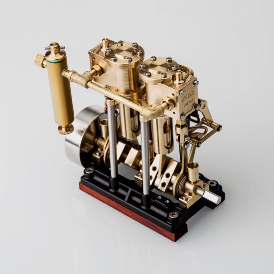 kacio ls2-13s two cylinder reciprocating steam engine model for 80-120cm steamship kacio ls2-13s two cylinder reciprocating steam engine model for 80-120cm steamship