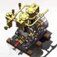 kacio ls2-14 two cylinders reciprocating retro twin steam engine model for 80cm+ boat ship (without boiler) kacio ls2-14 two cylinders reciprocating retro twin steam engine model for 80cm+ boat ship (without boiler)
