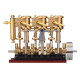 kacio ls3-13s three cylinder triple steam engine model for 80-120cm steamship kacio ls3-13s three cylinder triple steam engine model for 80-120cm steamship