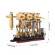 kacio ls3-13s three cylinder triple steam engine model for 80-120cm steamship kacio ls3-13s three cylinder triple steam engine model for 80-120cm steamship