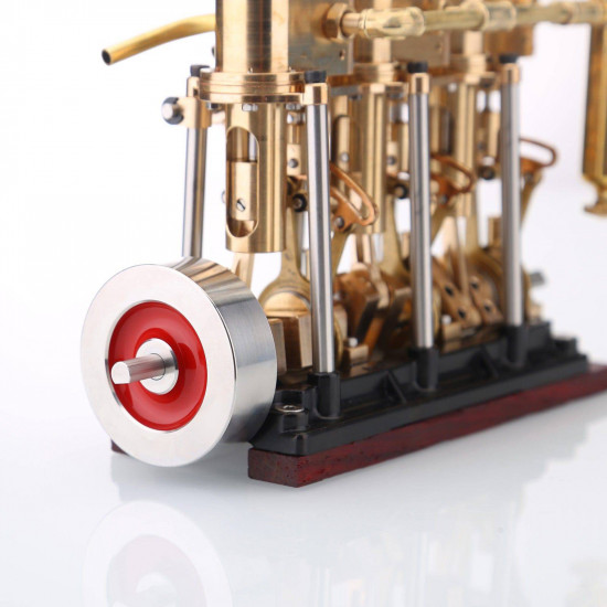 kacio ls3-13s three cylinder triple steam engine model for 80-120cm steamship kacio ls3-13s three cylinder triple steam engine model for 80-120cm steamship