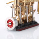 kacio ls3-13s three cylinder triple steam engine model for 80-120cm steamship kacio ls3-13s three cylinder triple steam engine model for 80-120cm steamship