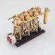 kacio ls3-13s three cylinder triple steam engine model for 80-120cm steamship kacio ls3-13s three cylinder triple steam engine model for 80-120cm steamship