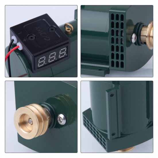 kacio rs445-1 12v 1a dc generator with digital voltmeter for whippet steam engine kacio rs445-1 12v 1a dc generator with digital voltmeter for whippet steam engine