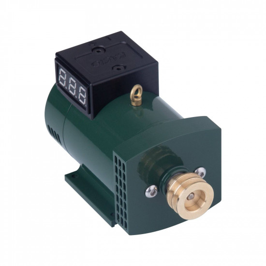 kacio rs445-1 12v 1a dc generator with digital voltmeter for whippet steam engine kacio rs445-1 12v 1a dc generator with digital voltmeter for whippet steam engine