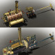kacio ws100xl horizontal steam boiler premium version for 1000ml model ship kacio ws100xl horizontal steam boiler premium version for 1000ml model ship