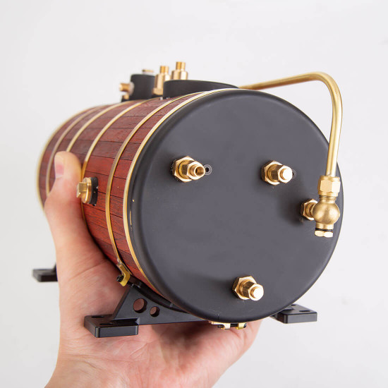 kacio ws100xl horizontal steam boiler premium version for 1000ml model ship kacio ws100xl horizontal steam boiler premium version for 1000ml model ship