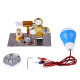 l shape led bulb golden stirling engine custom model with voltage digital display meter gyroscopes l shape led bulb golden stirling engine custom model with voltage digital display meter gyroscopes