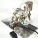 l-shape single cylinder stirling engine model with night light l-shape single cylinder stirling engine model with night light