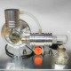 l-shape single cylinder stirling engine model with night light l-shape single cylinder stirling engine model with night light