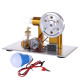 l-shaped customized golden led stirling engine model with voltage digital display meter l-shaped customized golden led stirling engine model with voltage digital display meter
