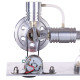 l type silver stirling engine generator model with bulb voltage digital display meter l type silver stirling engine generator model with bulb voltage digital display meter
