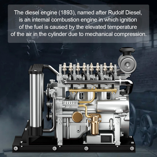 l4 diesel engine model kit that works - build your own diesel engine - teching 1: 10 full metal mini l4 4 cylinder engine ohv inline 4 cylinder engine model kit 300+pcs l4 diesel engine model kit that works - build your own diesel engine - teching 1: 10 full metal mini l4 4 cylinder engine ohv inline 4 cylinder engine model kit 300+pcs