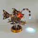 lantern fish 3d diy steampunk lanternfish anglerfish lamp3d metal model kits 700pcs lantern fish 3d diy steampunk lanternfish anglerfish lamp3d metal model kits 700pcs