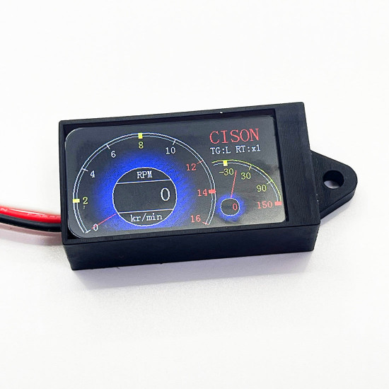 lcd tachometer rpm gauge meter for cison v8 engine model lcd tachometer rpm gauge meter for cison v8 engine model