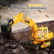 lcf 1/16 2.4ghz 16ch multifunctional excavator grab rc construction vehicle model with smoke effect lcf 1/16 2.4ghz 16ch multifunctional excavator grab rc construction vehicle model with smoke effect