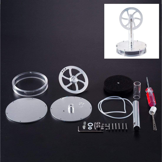 low temperature stirling engine kit motor steam heat education model toy diy magnetic connection type low temperature stirling engine kit motor steam heat education model toy diy magnetic connection type
