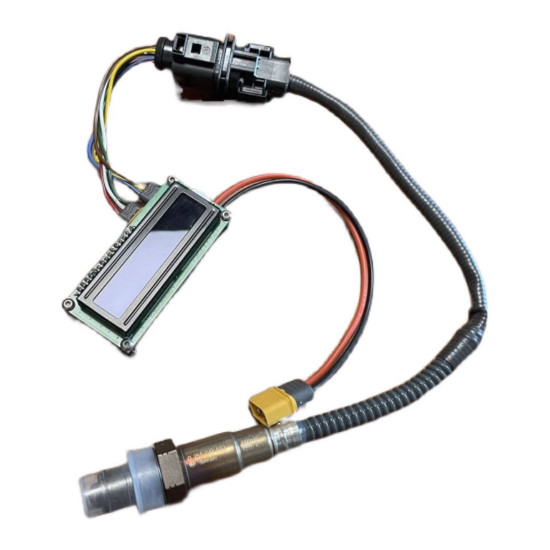 lsu4.9 air-fuel ratio display instrument air-fuel ratio analyzer + oxygen sensor mini portable carburetor adjustment gear lsu4.9 air-fuel ratio display instrument air-fuel ratio analyzer + oxygen sensor mini portable carburetor adjustment gear