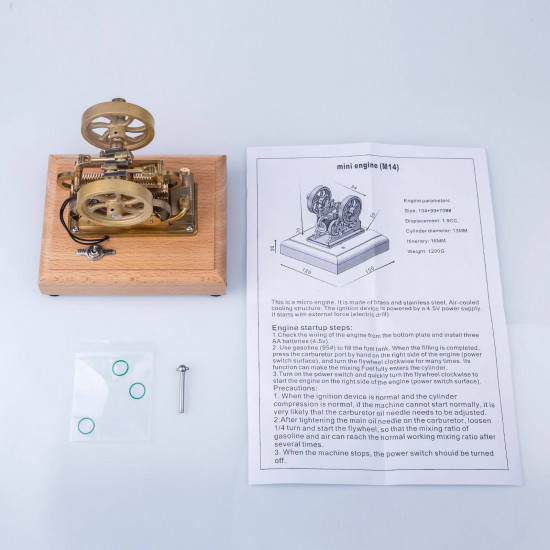 m14 1.9cc mini atkinson cycle differential opposed piston 4 stroke gas ice engine m14 1.9cc mini atkinson cycle differential opposed piston 4 stroke gas ice engine