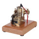 m16 1.6cc mini vertical 4 stroke gasoline engine model air-cooled cooling structure wooden base m16 1.6cc mini vertical 4 stroke gasoline engine model air-cooled cooling structure wooden base