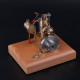 m16 1.6cc mini vertical 4 stroke gasoline engine model air-cooled cooling structure wooden base m16 1.6cc mini vertical 4 stroke gasoline engine model air-cooled cooling structure wooden base