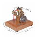 m16 1.6cc mini vertical 4 stroke gasoline engine model air-cooled cooling structure wooden base m16 1.6cc mini vertical 4 stroke gasoline engine model air-cooled cooling structure wooden base