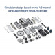 mad rc diy v8 engine model kit for capra vs4-10 pro - build your own v8 engine that works mad rc diy v8 engine model kit for capra vs4-10 pro - build your own v8 engine that works