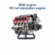 mad rc diy v8 engine model kit for capra vs4-10 pro - build your own v8 engine that works mad rc diy v8 engine model kit for capra vs4-10 pro - build your own v8 engine that works