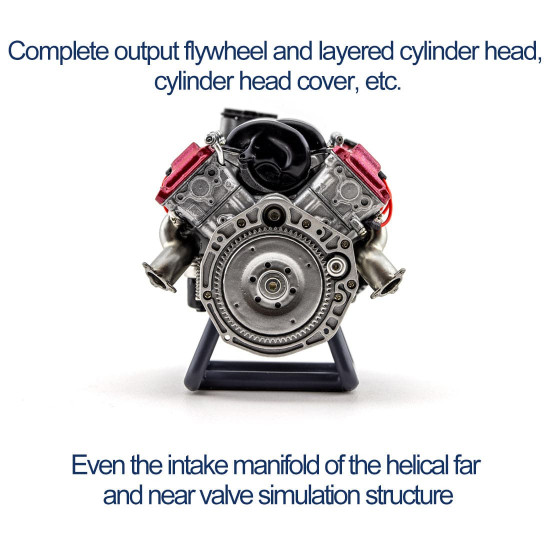 mad rc diy v8 engine model kit for capra vs4-10 pro - build your own v8 engine that works mad rc diy v8 engine model kit for capra vs4-10 pro - build your own v8 engine that works