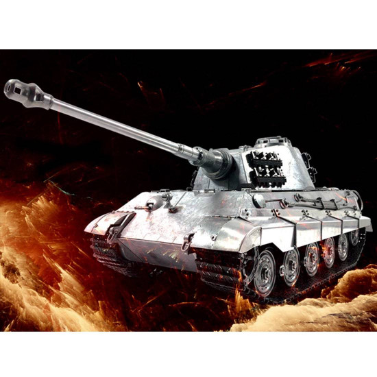 mato 1/16 german tiger king tank full metal unpainted rc model with shooting fuction mato 1/16 german tiger king tank full metal unpainted rc model with shooting fuction