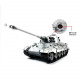 mato 1/16 german tiger king tank full metal unpainted rc model with shooting fuction mato 1/16 german tiger king tank full metal unpainted rc model with shooting fuction