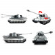 mato 1/16 german tiger king tank full metal unpainted rc model with shooting fuction mato 1/16 german tiger king tank full metal unpainted rc model with shooting fuction