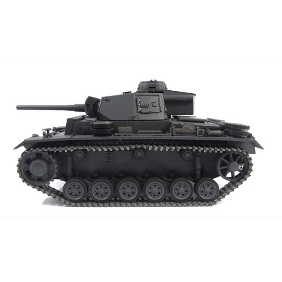 mato 1:16 wwii german panzer iii full metal remote control military tank model - shot version mato 1:16 wwii german panzer iii full metal remote control military tank model - shot version