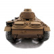 mato 1:16 wwii german panzer iii full metal remote control military tank model - shot version mato 1:16 wwii german panzer iii full metal remote control military tank model - shot version