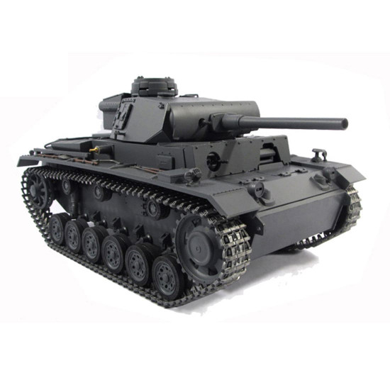 mato 1:16 wwii german panzer iii full metal remote control military tank model - shot version mato 1:16 wwii german panzer iii full metal remote control military tank model - shot version