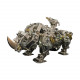 mechanical 3d diy metal rhino puzzle assembly model 700+pcs mechanical 3d diy metal rhino puzzle assembly model 700+pcs