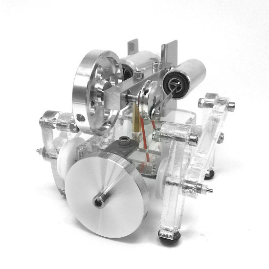 mechanical 4-legged beast robot stirling engine model science experiment gift mechanical 4-legged beast robot stirling engine model science experiment gift