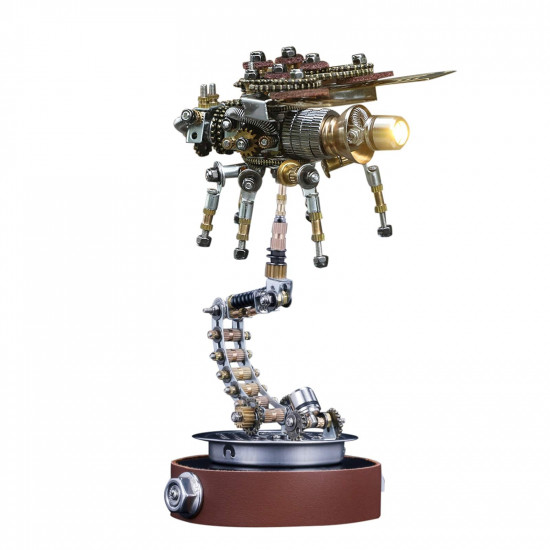 mechanical firefly diy assembly model with rotating base mechanical firefly diy assembly model with rotating base