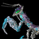 mechanical metal 3d diy mantis assembly model building kits 1000+pcs mechanical metal 3d diy mantis assembly model building kits 1000+pcs