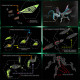 mechanical metal 3d diy mantis assembly model building kits 1000+pcs mechanical metal 3d diy mantis assembly model building kits 1000+pcs
