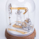 mechanical miniature oil pump jack oil derrick model that works with dust cover mechanical miniature oil pump jack oil derrick model that works with dust cover
