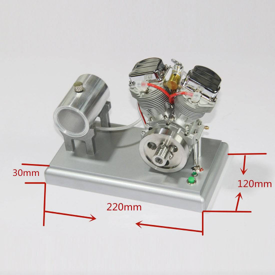 metal base for cison fg-vt9 9cc v-twin v2 engine metal base for cison fg-vt9 9cc v-twin v2 engine