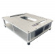 metal fixed base with radiator set for enjomor v8 78cc gs-v8 engine models metal fixed base with radiator set for enjomor v8 78cc gs-v8 engine models