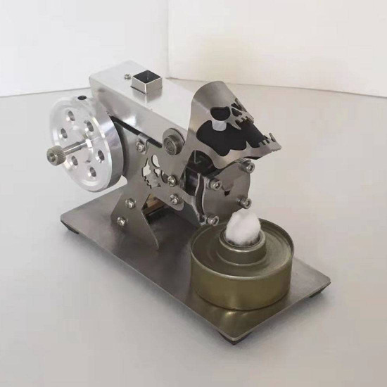 metal flame flicker vacuum stirling engine model with skeleton windshield science experiment gift metal flame flicker vacuum stirling engine model with skeleton windshield science experiment gift