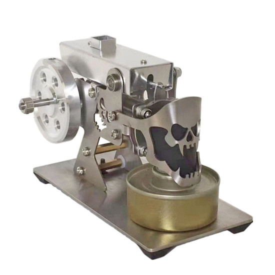metal flame flicker vacuum stirling engine model with skeleton windshield science experiment gift metal flame flicker vacuum stirling engine model with skeleton windshield science experiment gift