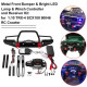 metal front bumper with 2 led lights remote control electric winch for 1/10 traxxas trx-4 scx10ii 90046 metal front bumper with 2 led lights remote control electric winch for 1/10 traxxas trx-4 scx10ii 90046
