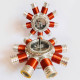 mini 9 cylinder electromagnetic motor radial solenoid engine brushless motor model technology mini 9 cylinder electromagnetic motor radial solenoid engine brushless motor model technology