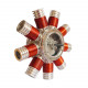 mini 9 cylinder electromagnetic motor radial solenoid engine brushless motor model technology mini 9 cylinder electromagnetic motor radial solenoid engine brushless motor model technology