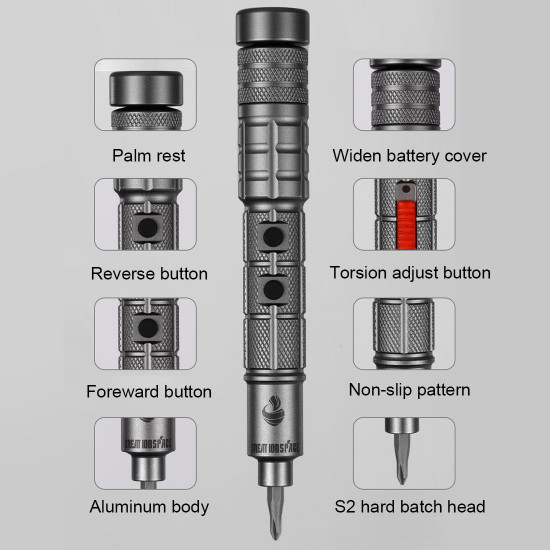 mini electric screwdriver precision repair tool kit for model engine 34-in-1 mini electric screwdriver precision repair tool kit for model engine 34-in-1